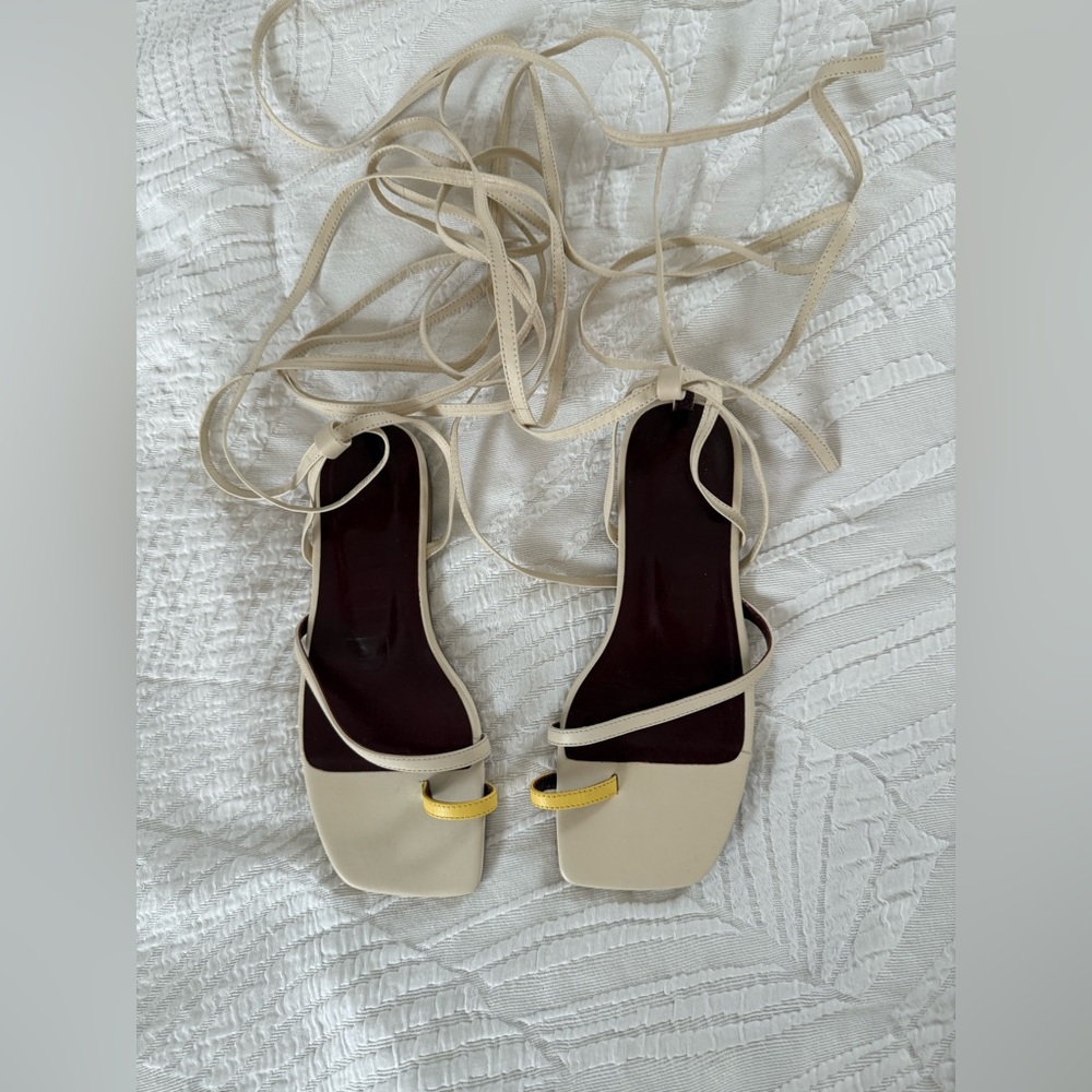 Staud lace up sandals